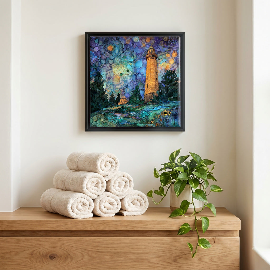 A quiet corner of the bath.