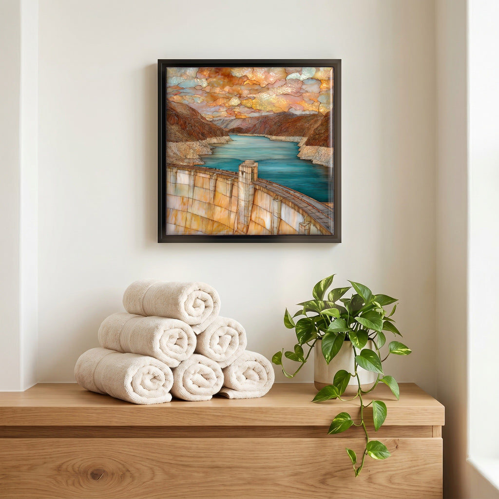 A quiet corner of the bath.