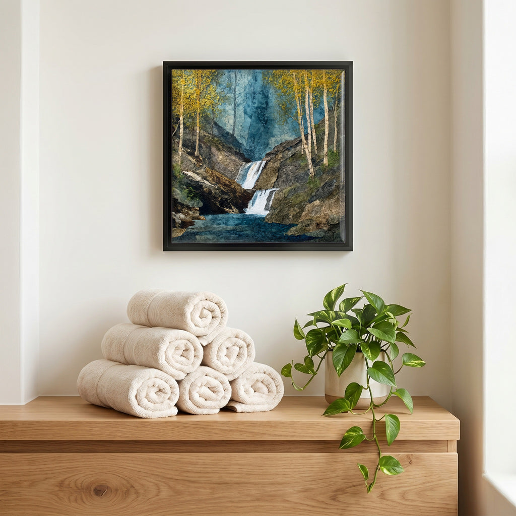 A quiet corner of the bath.