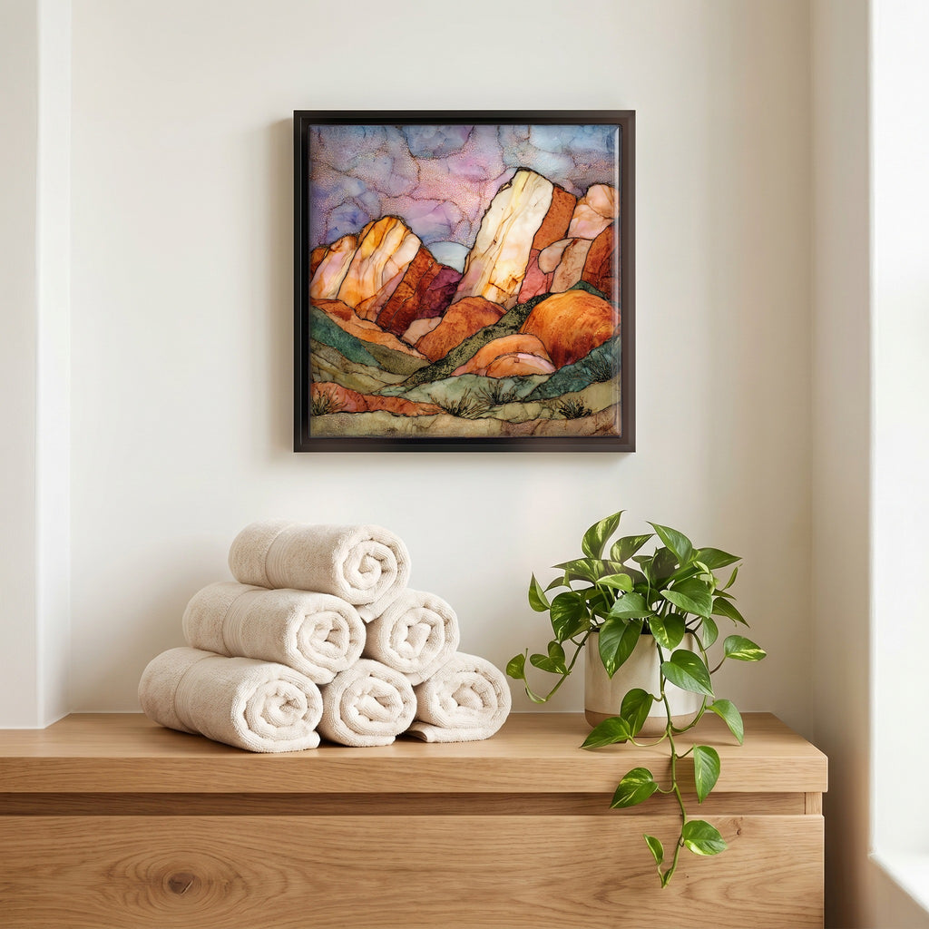 A quiet corner of the bath.