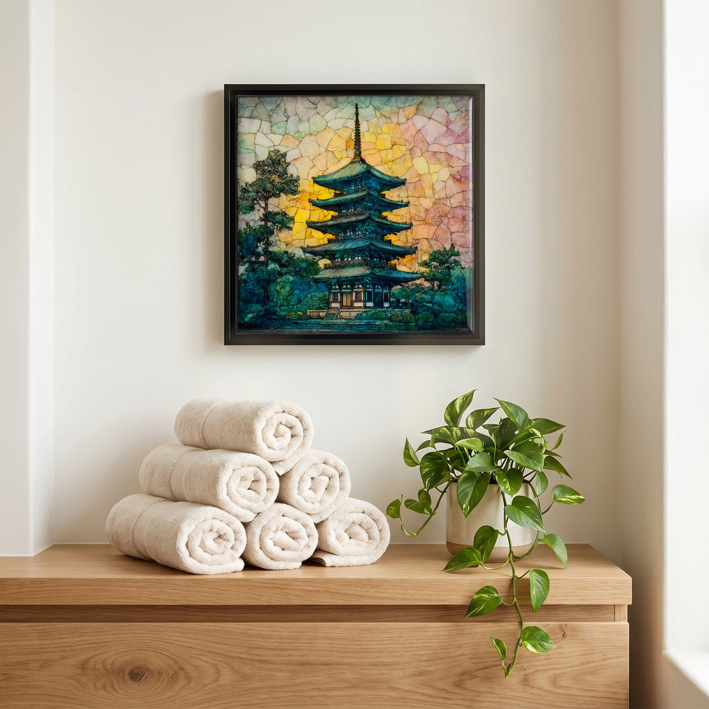 A quiet corner of the bath.
