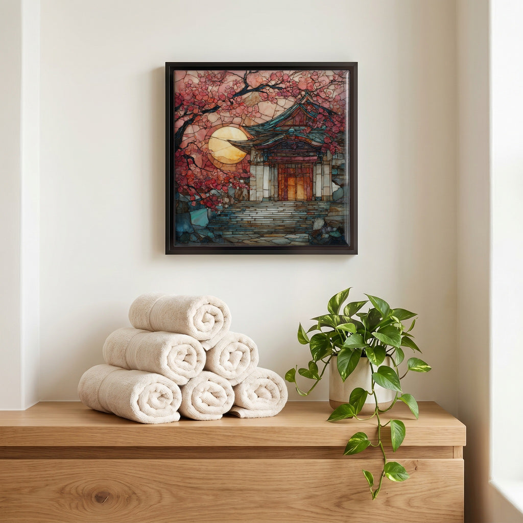 A quiet corner of the bath.