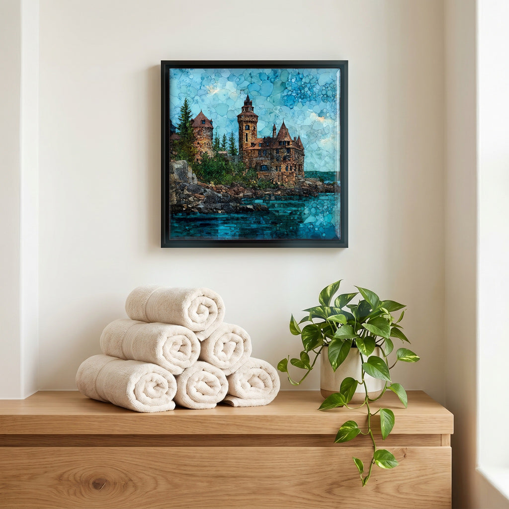 A quiet corner of the bath.