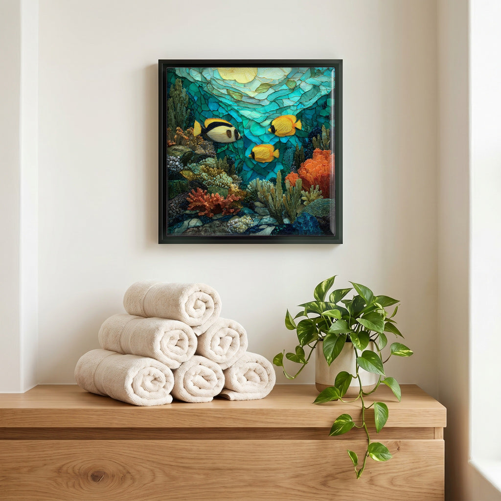 A quiet corner of the bath.