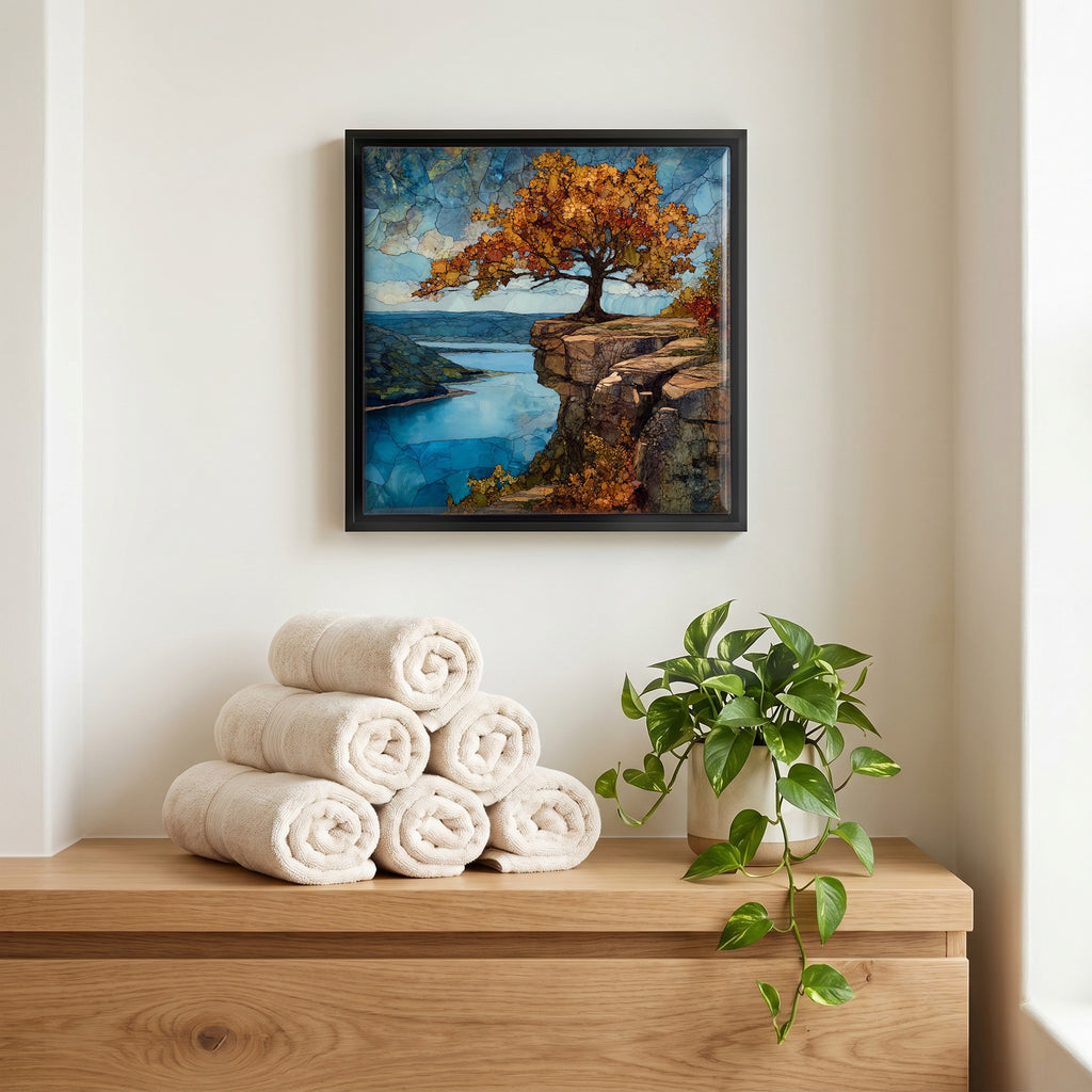 A quiet corner of the bath.