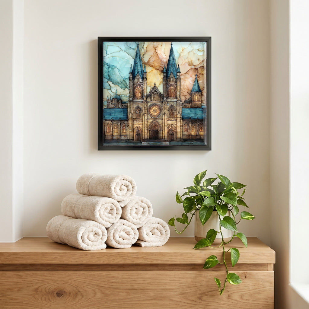 A quiet corner of the bath.