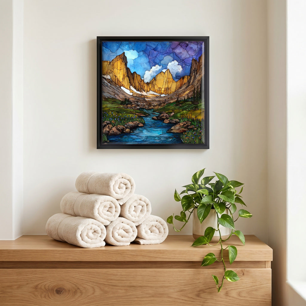 A quiet corner of the bath.