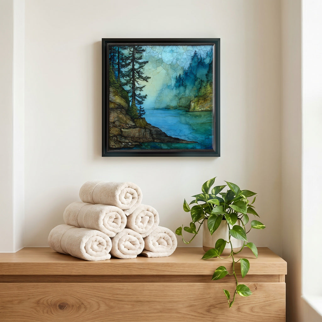 A quiet corner of the bath.