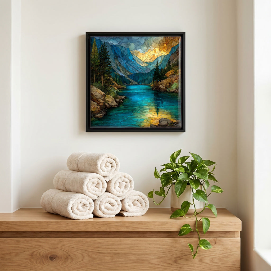 A quiet corner of the bath.