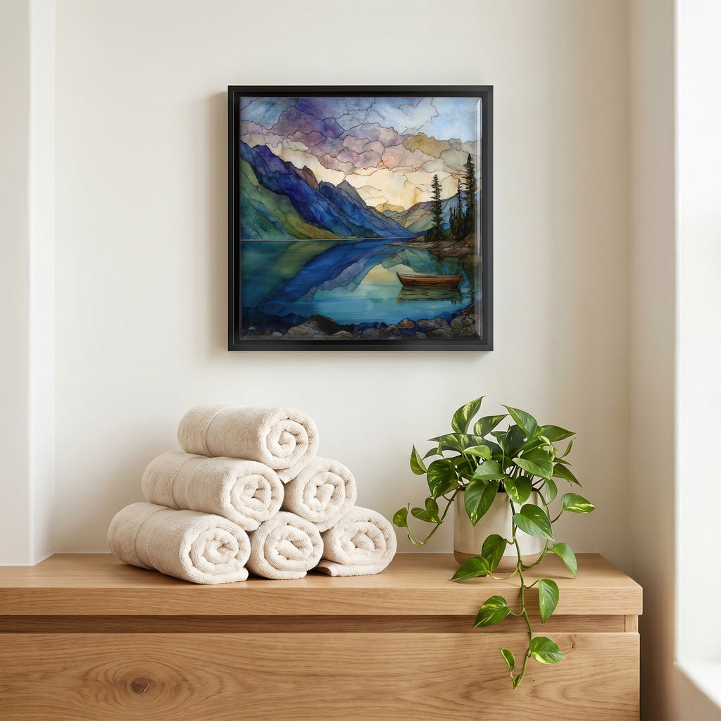A quiet corner of the bath.