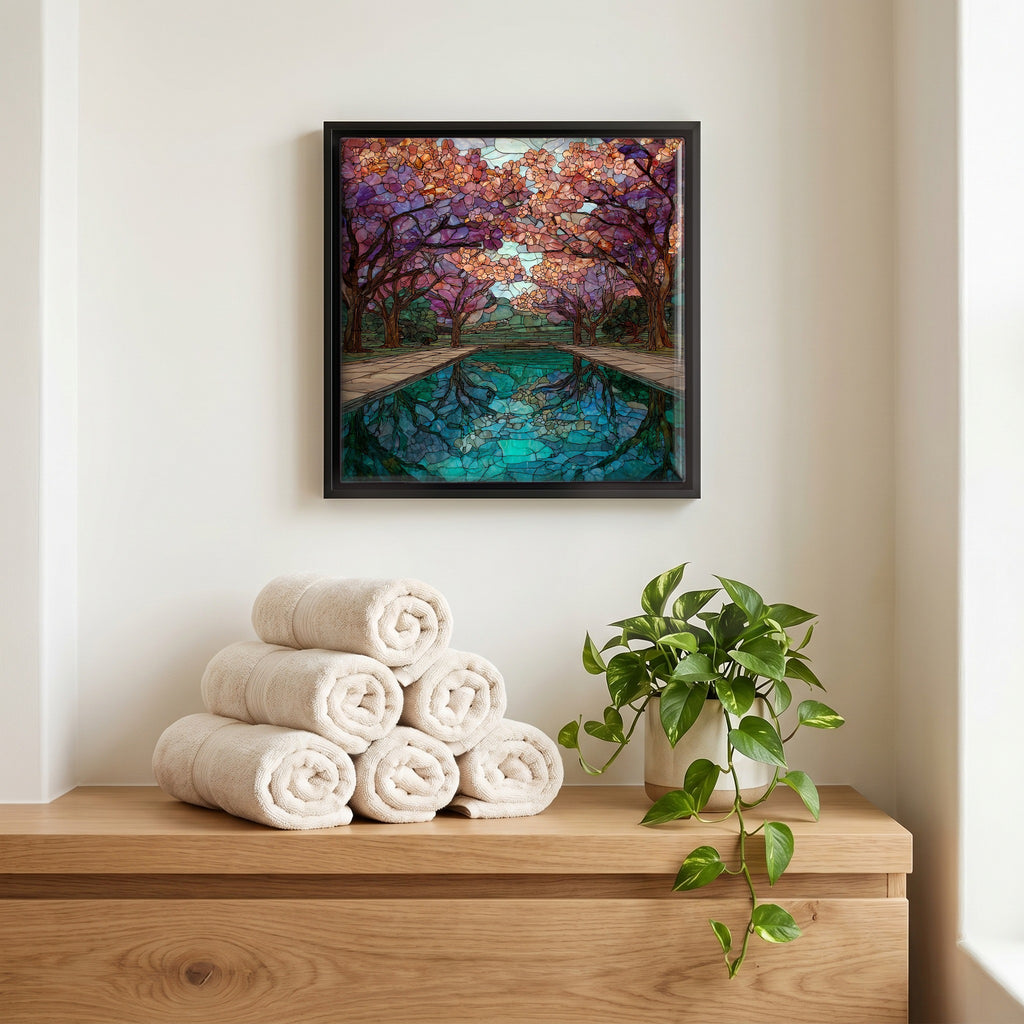 A quiet corner of the bath.
