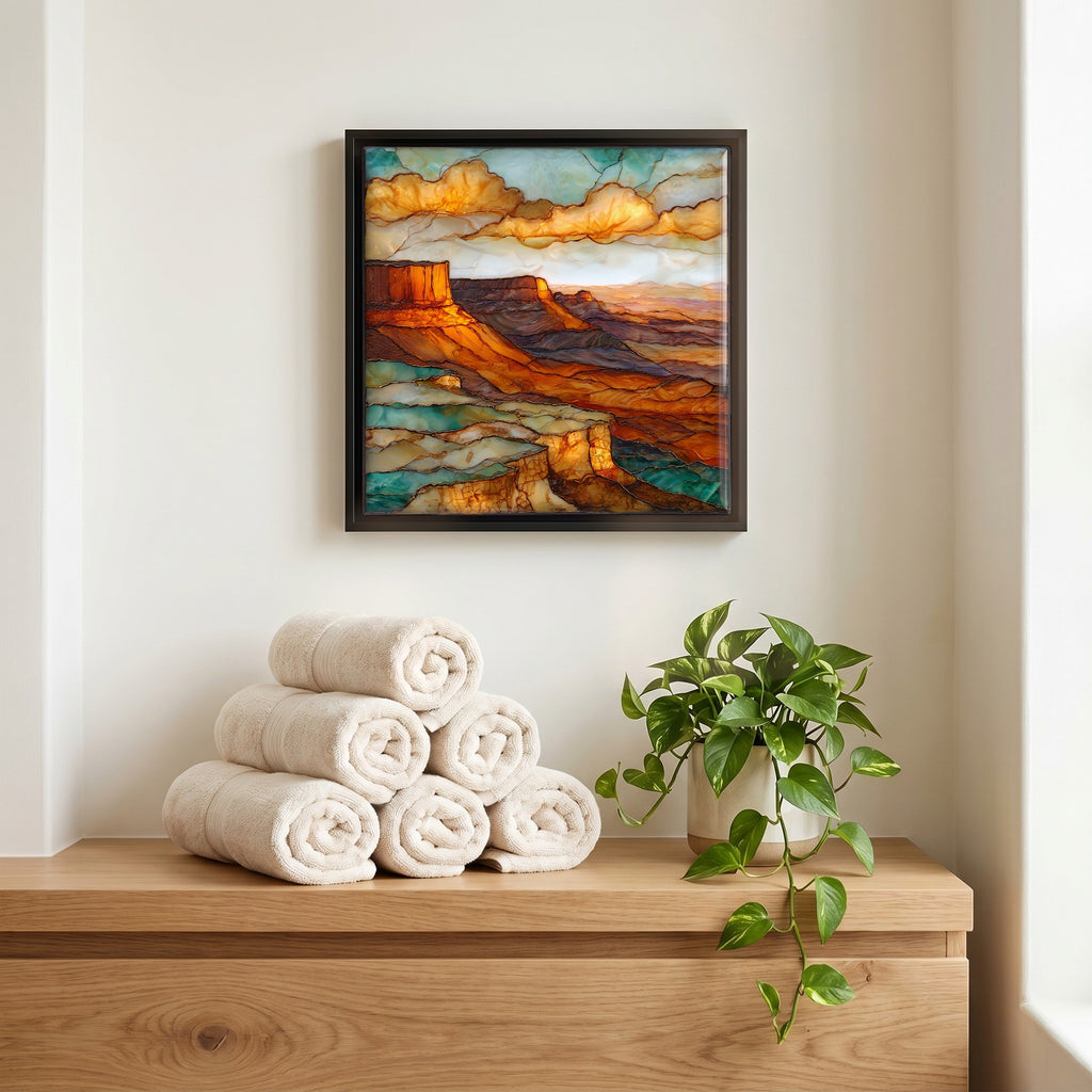 A quiet corner of the bath.