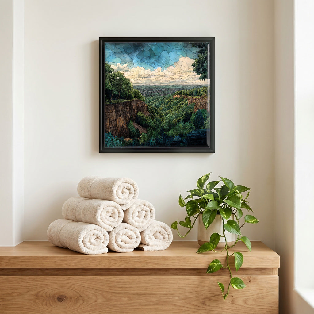 A quiet corner of the bath.