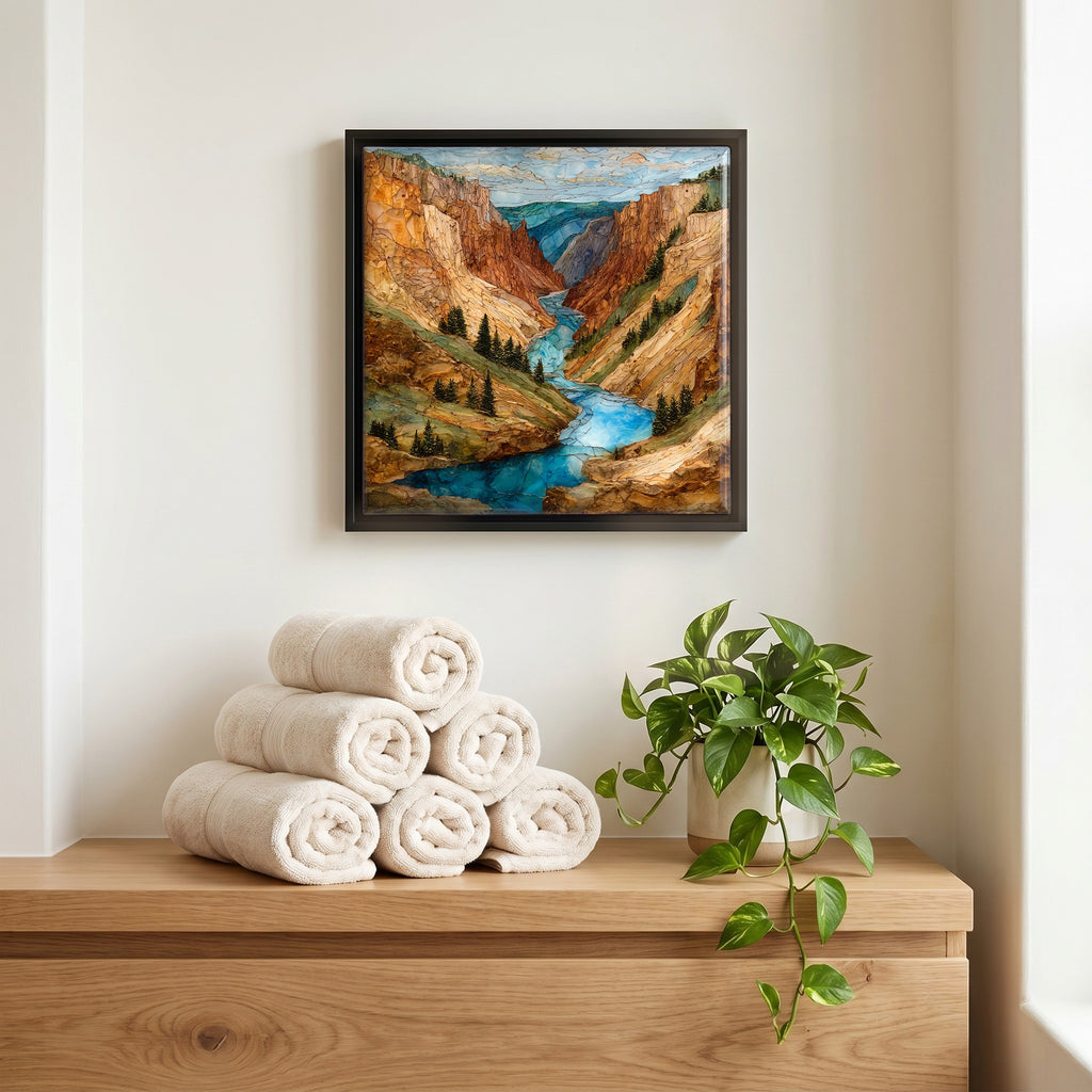 A quiet corner of the bath.