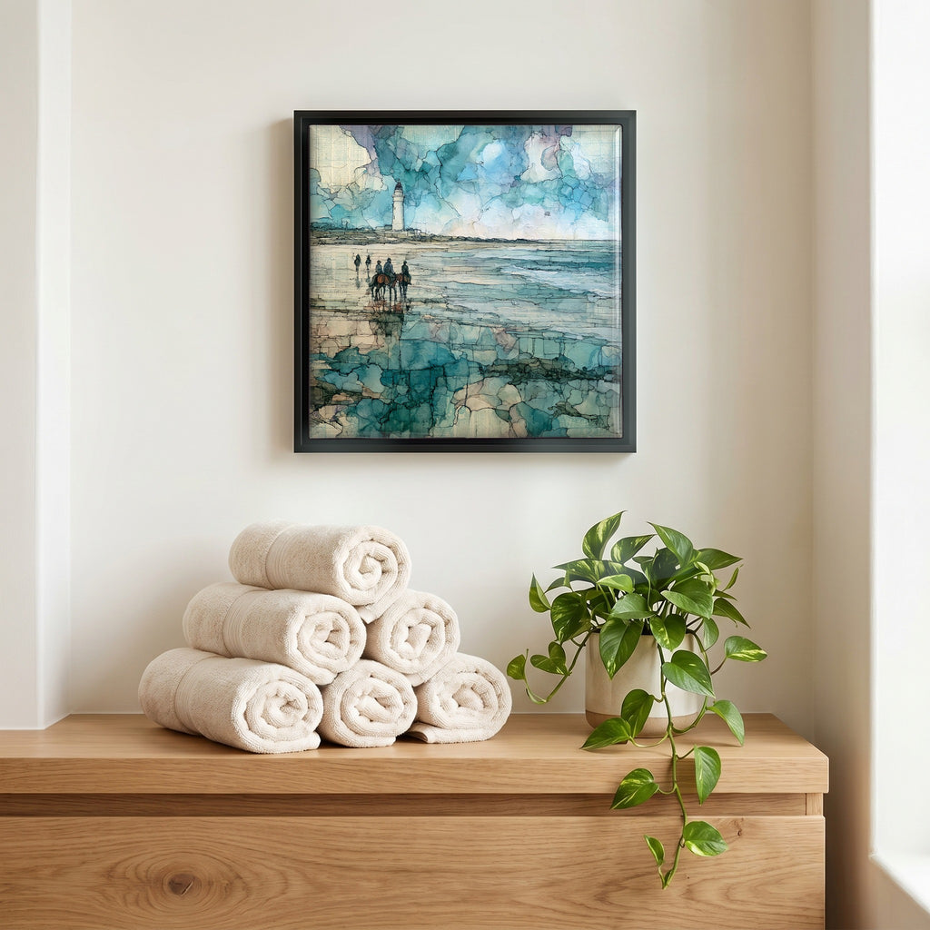 A quiet corner of the bath.