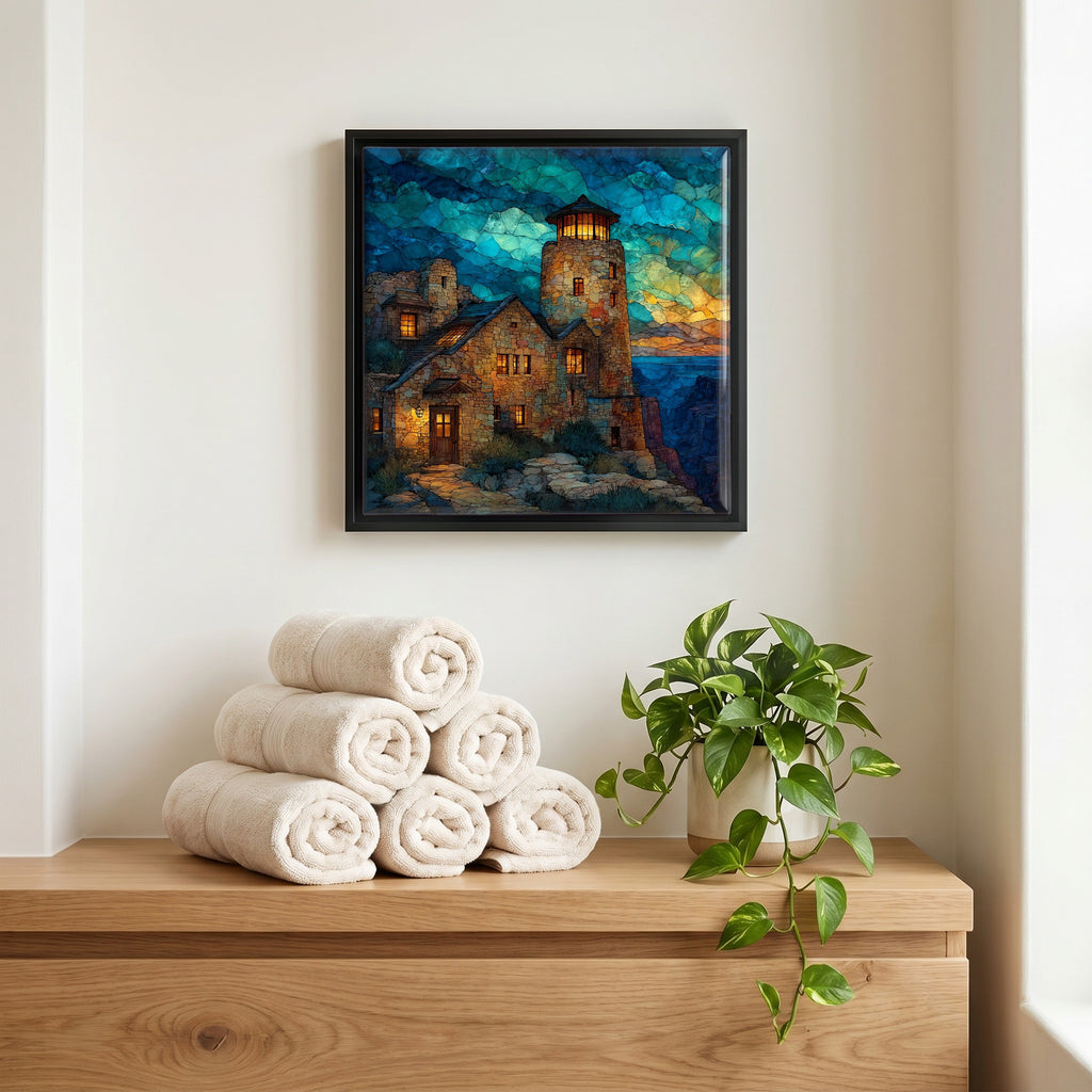 A quiet corner of the bath.