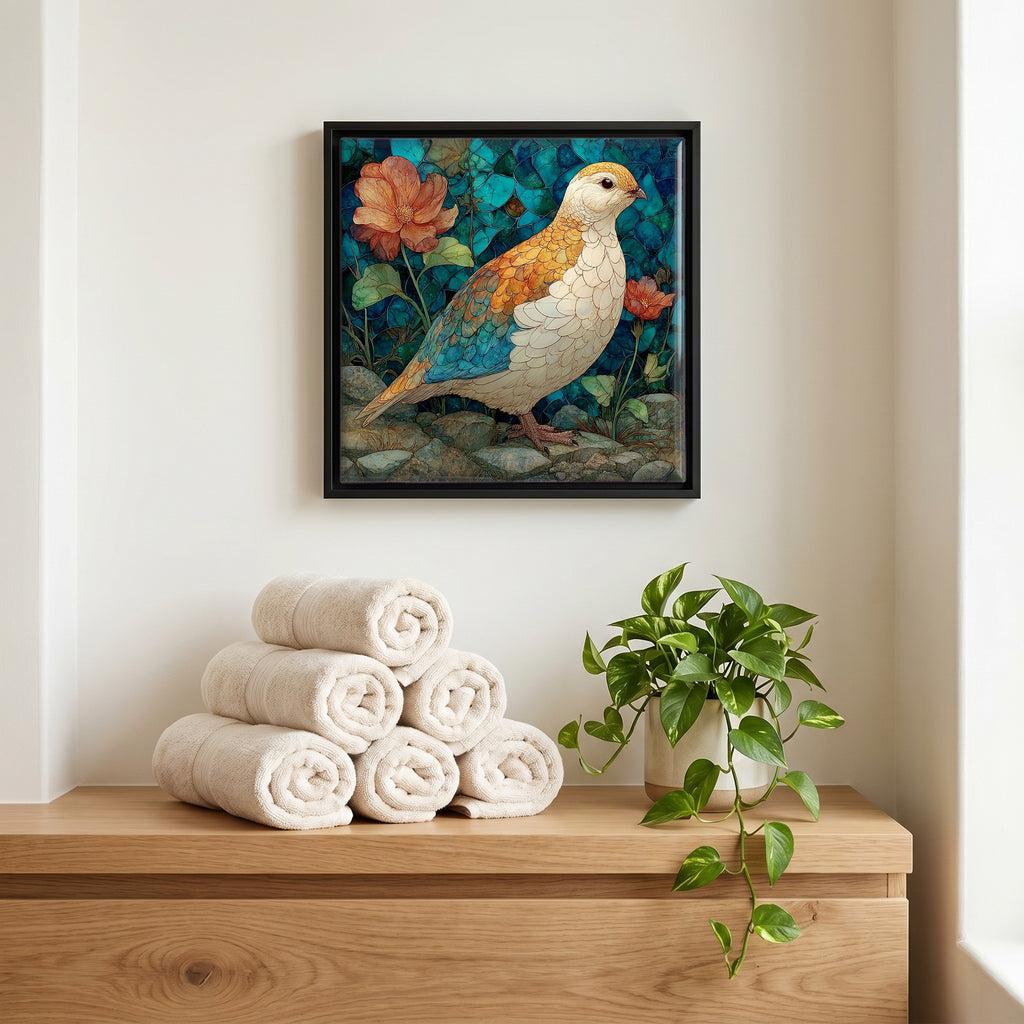 A quiet corner of the bath.