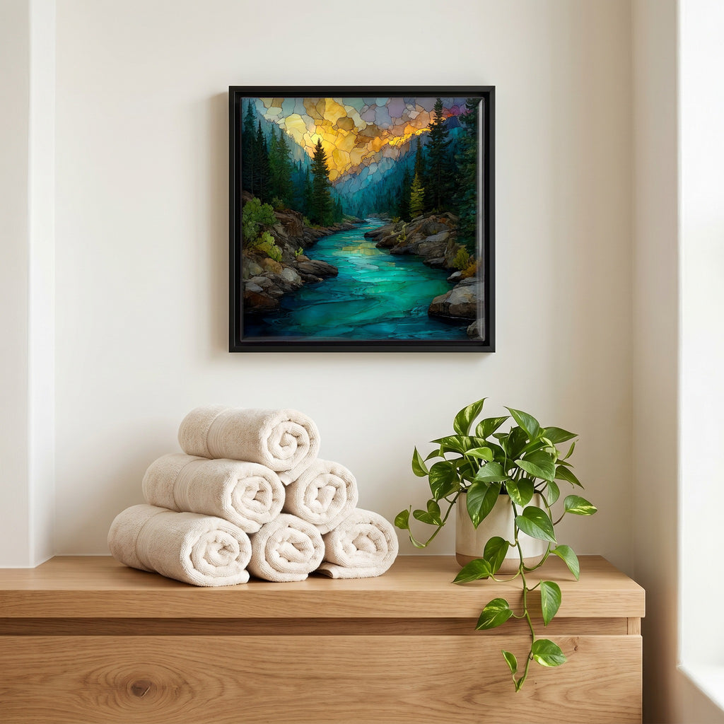 A quiet corner of the bath.