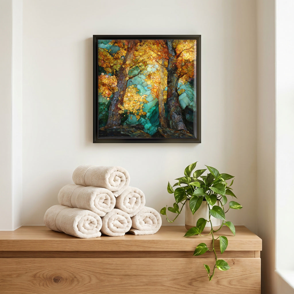 A quiet corner of the bath.