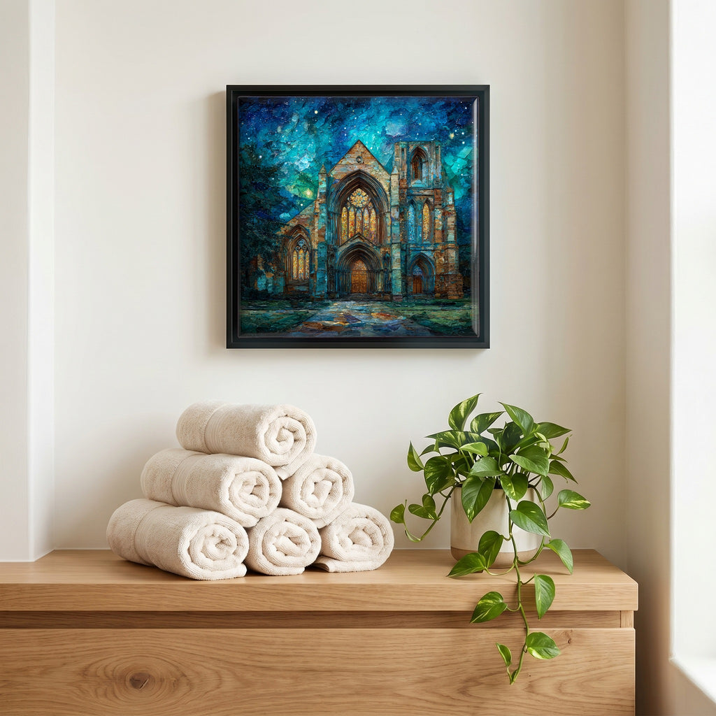 A quiet corner of the bath.
