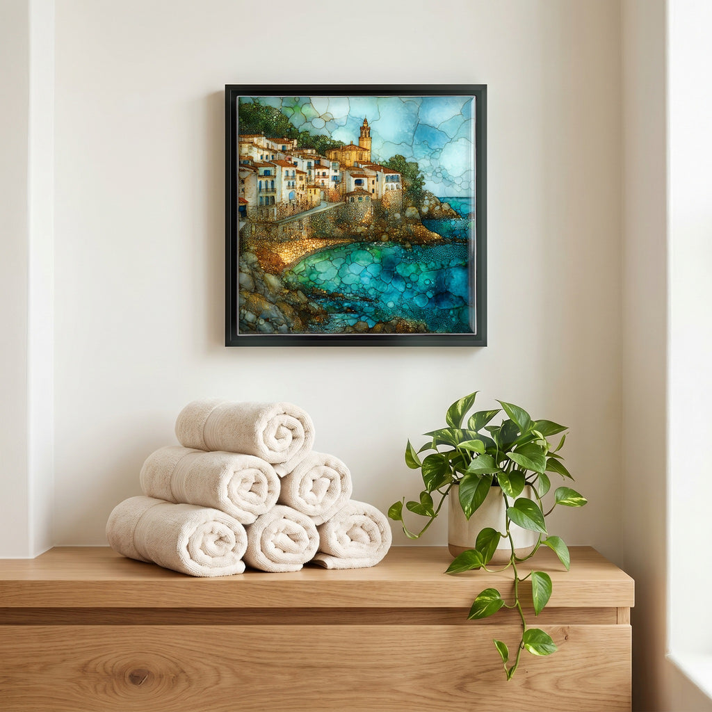 A quiet corner of the bath.