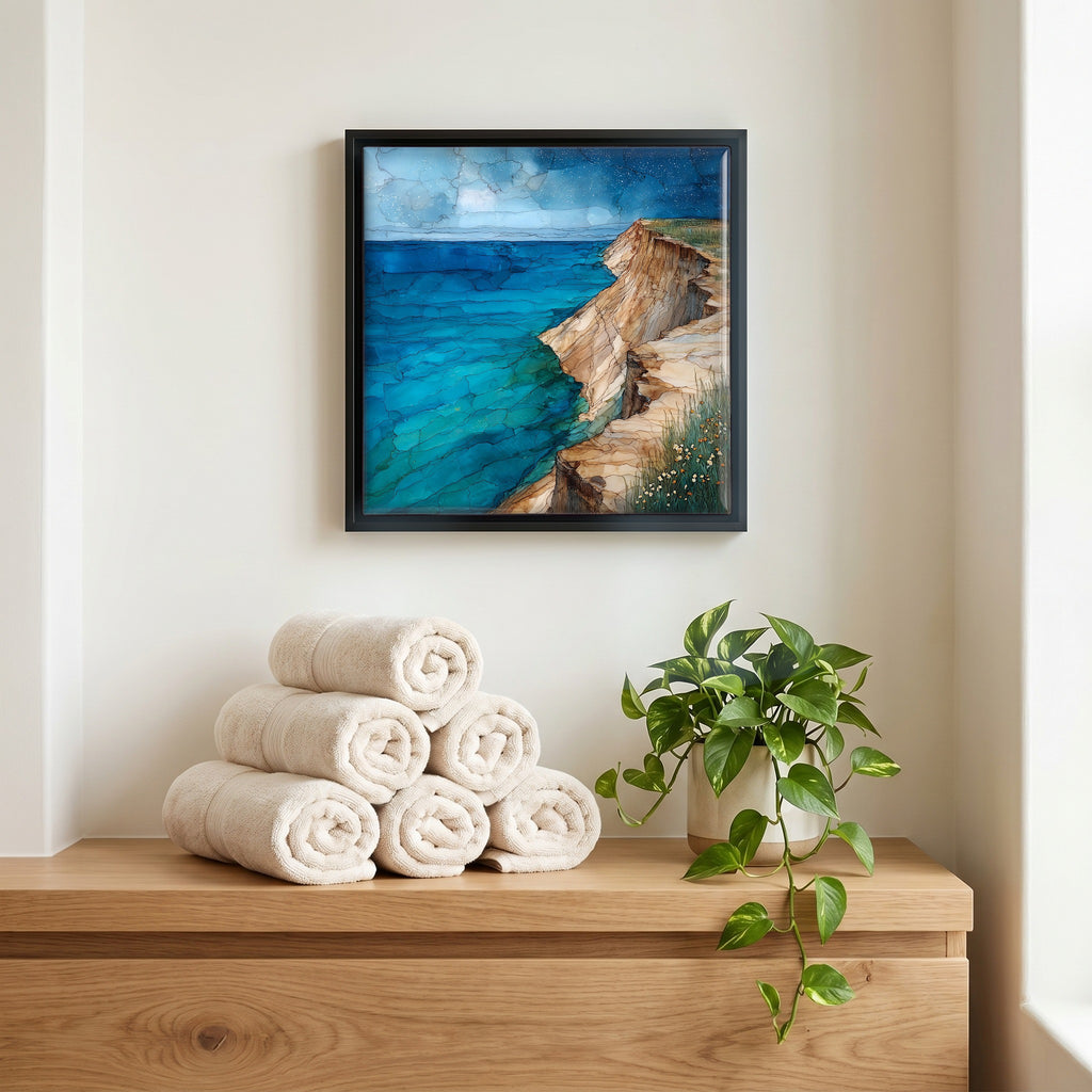 A quiet corner of the bath.