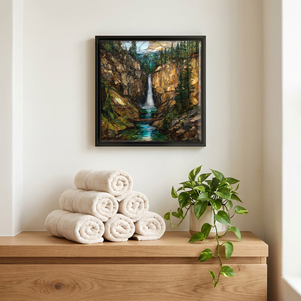 A quiet corner of the bath.