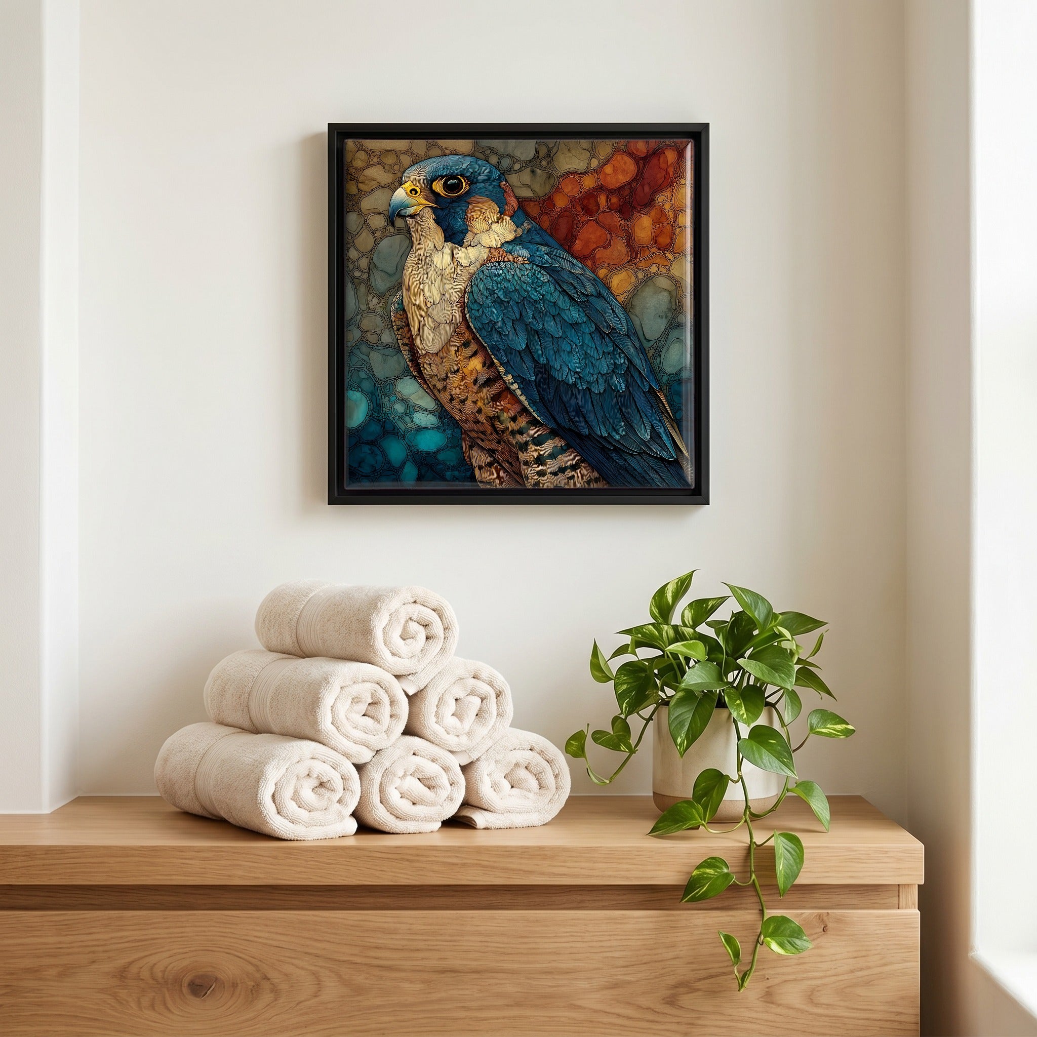 A quiet corner of the bath.