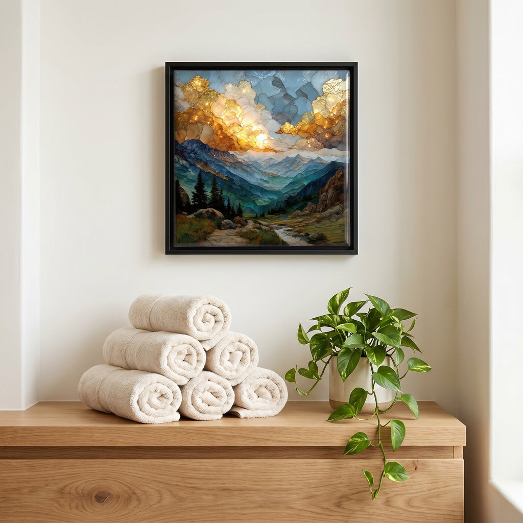 A quiet corner of the bath.