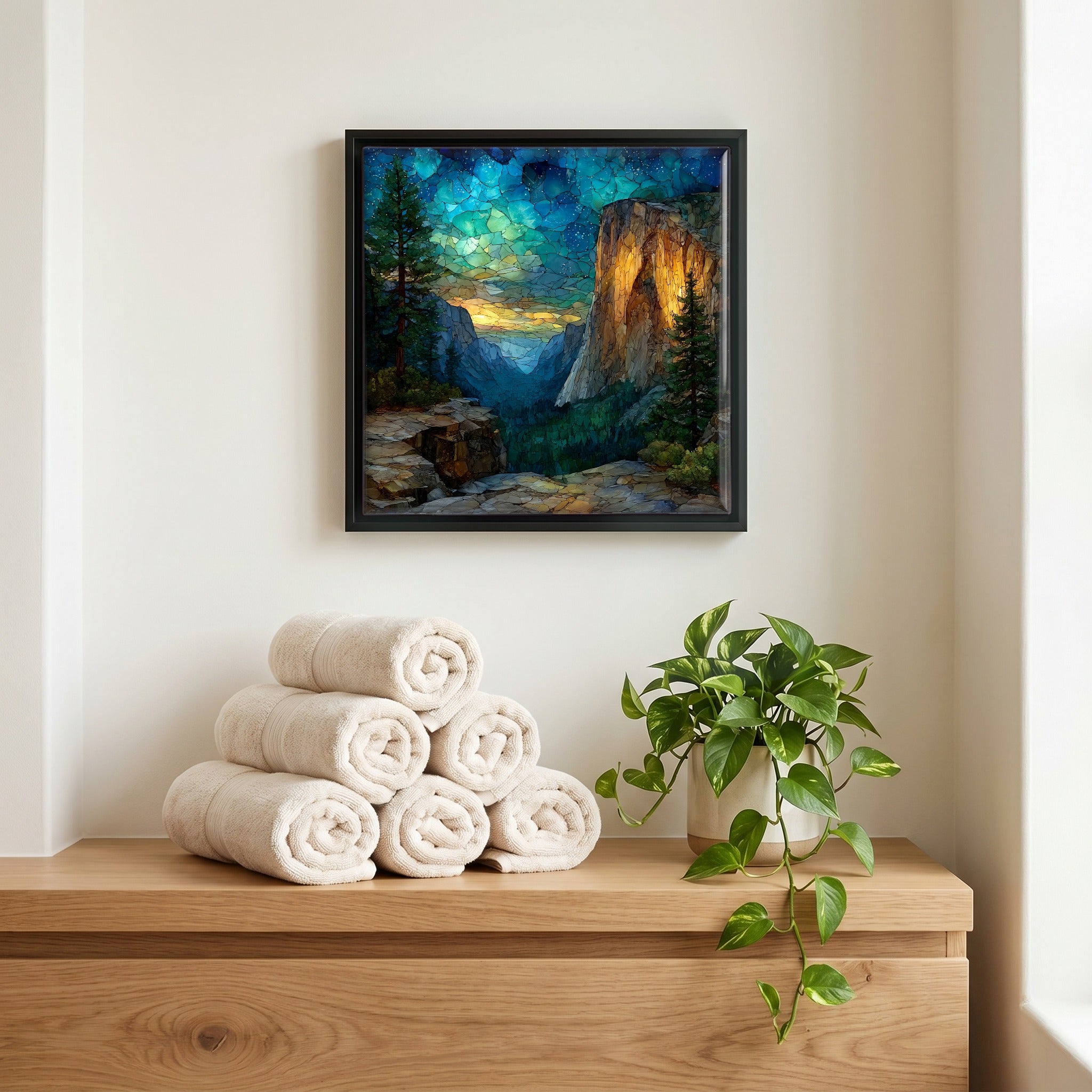 A quiet corner of the bath.