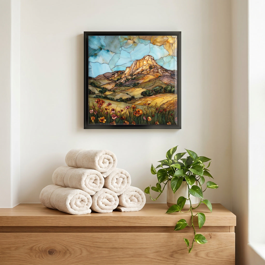 A quiet corner of the bath.