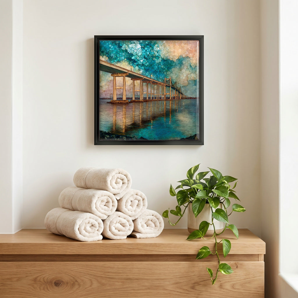 A quiet corner of the bath.