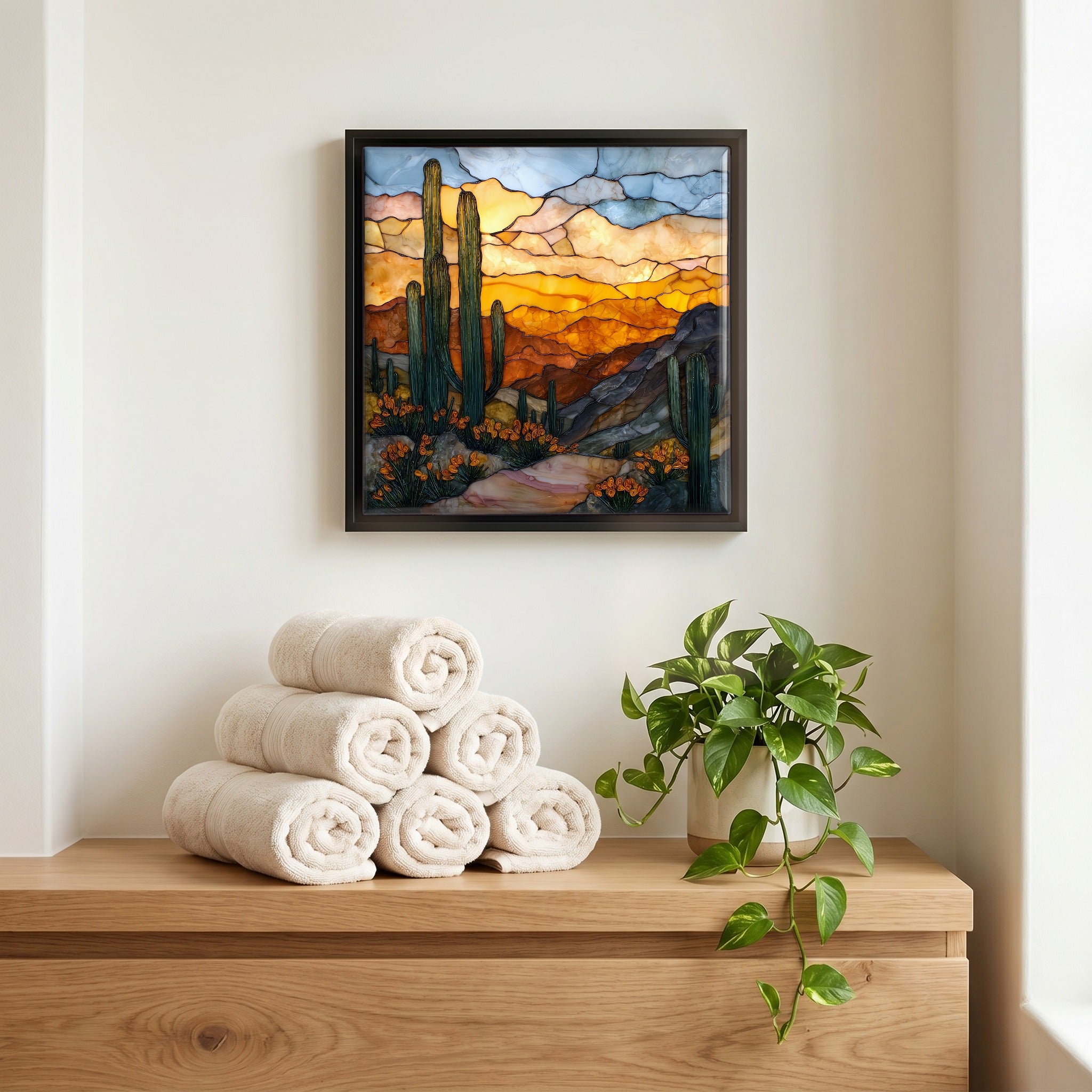 A quiet corner of the bath.