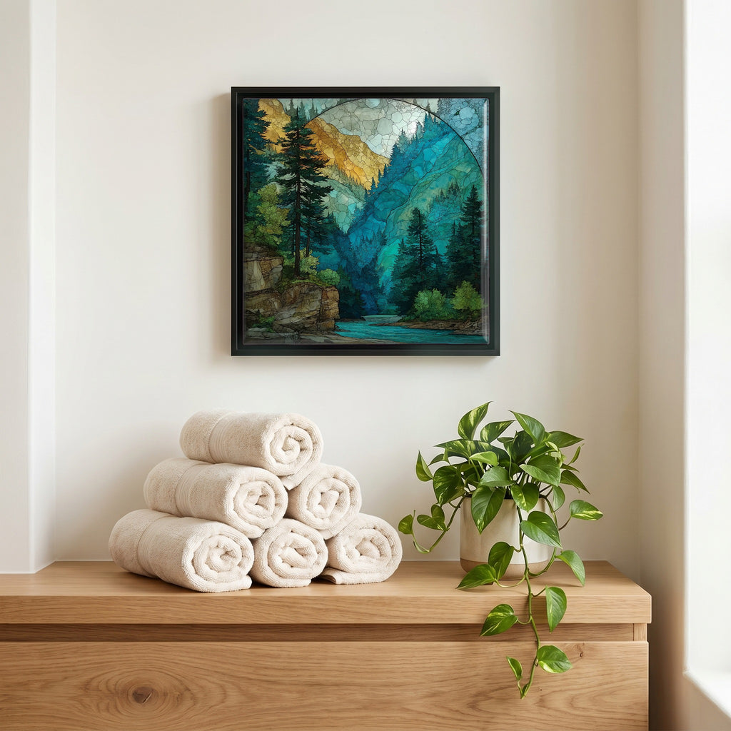 A quiet corner of the bath.