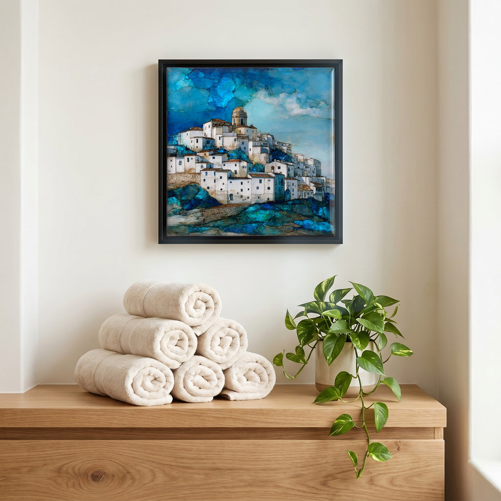 A quiet corner of the bath.