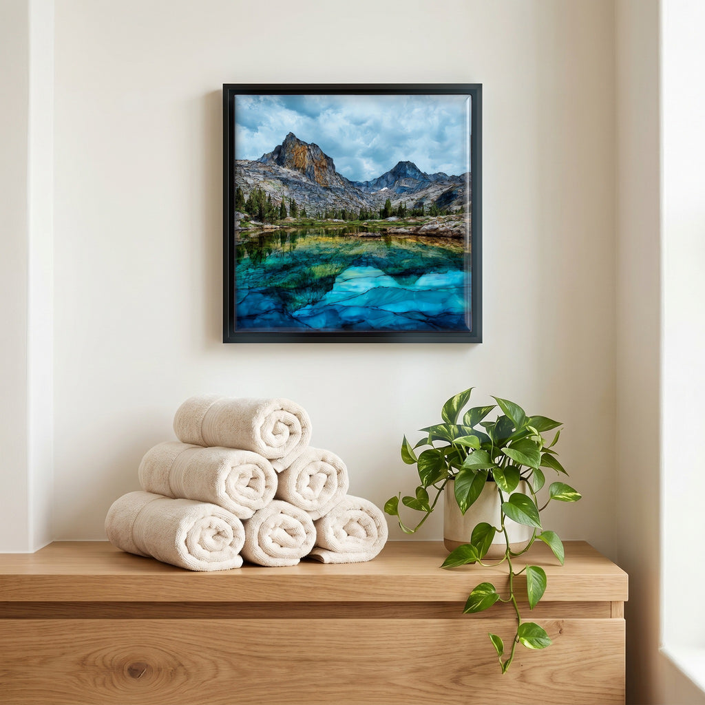 A quiet corner of the bath.