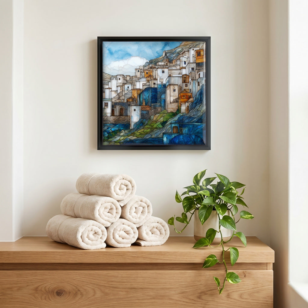 A quiet corner of the bath.