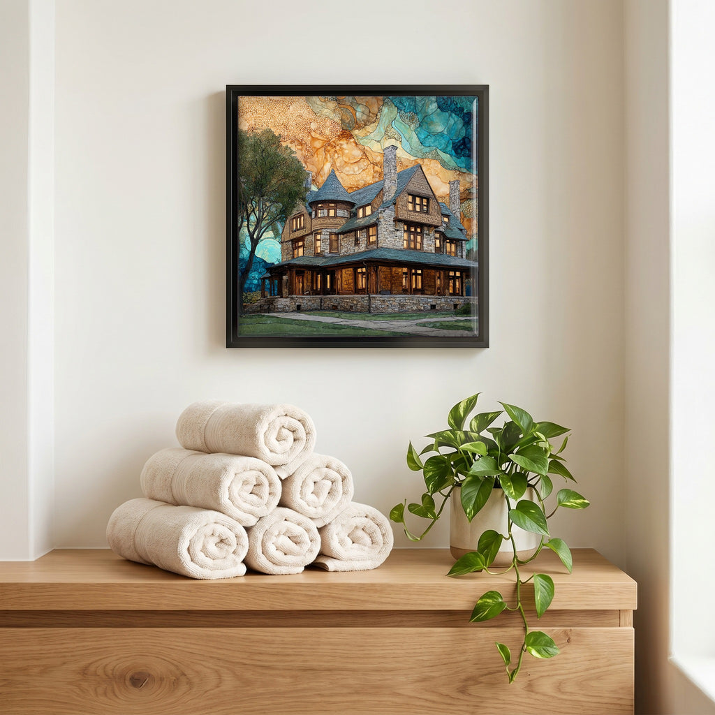 A quiet corner of the bath.