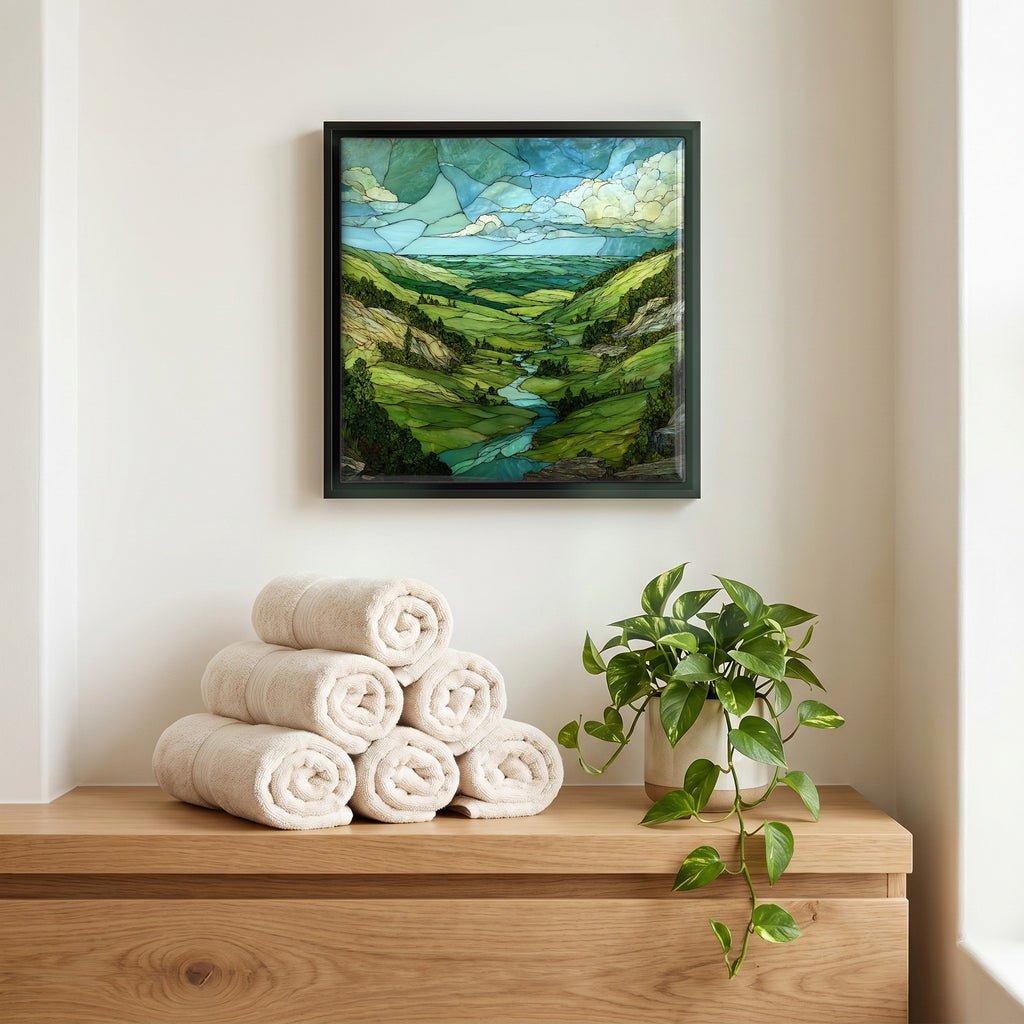 A quiet corner of the bath.