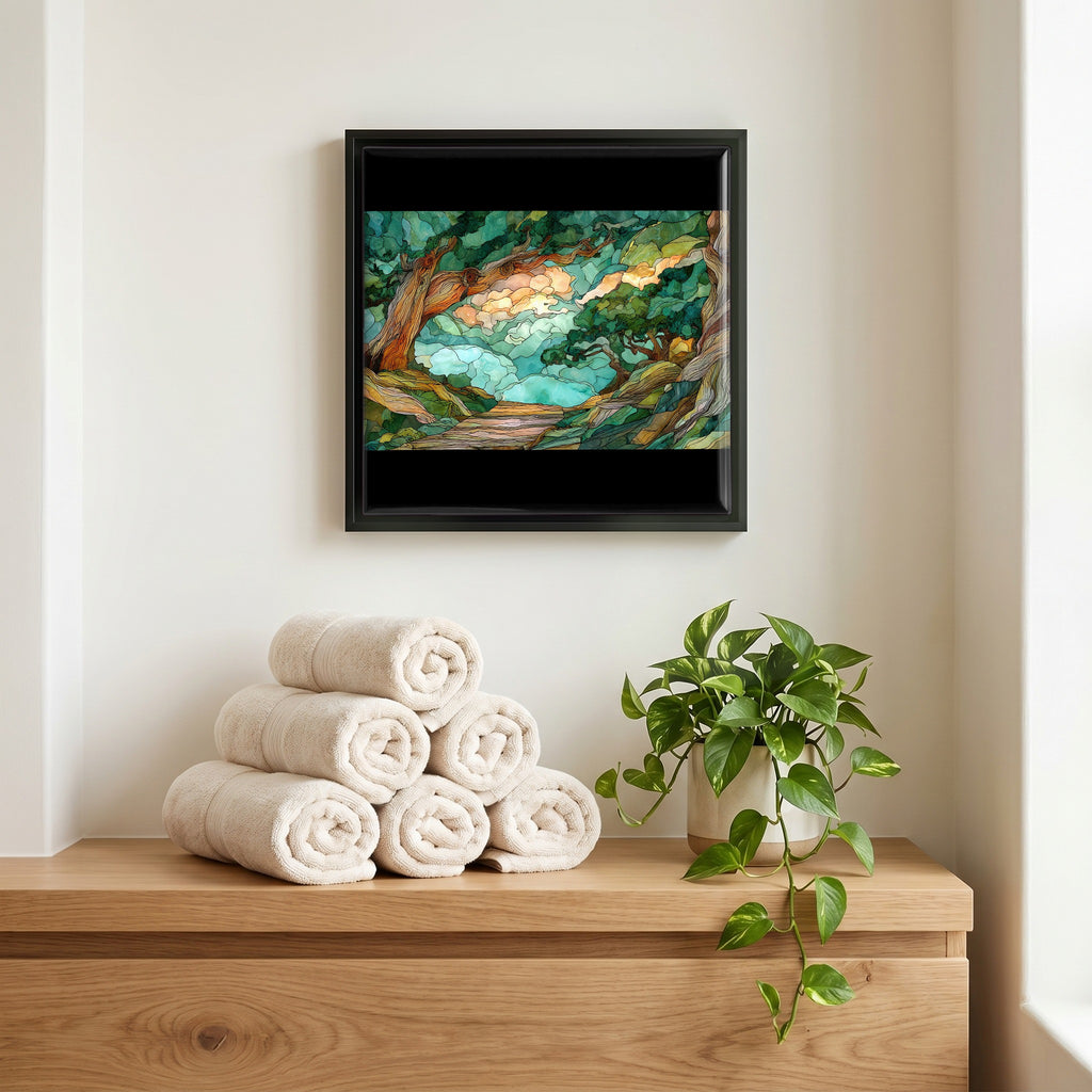 A quiet corner of the bath.