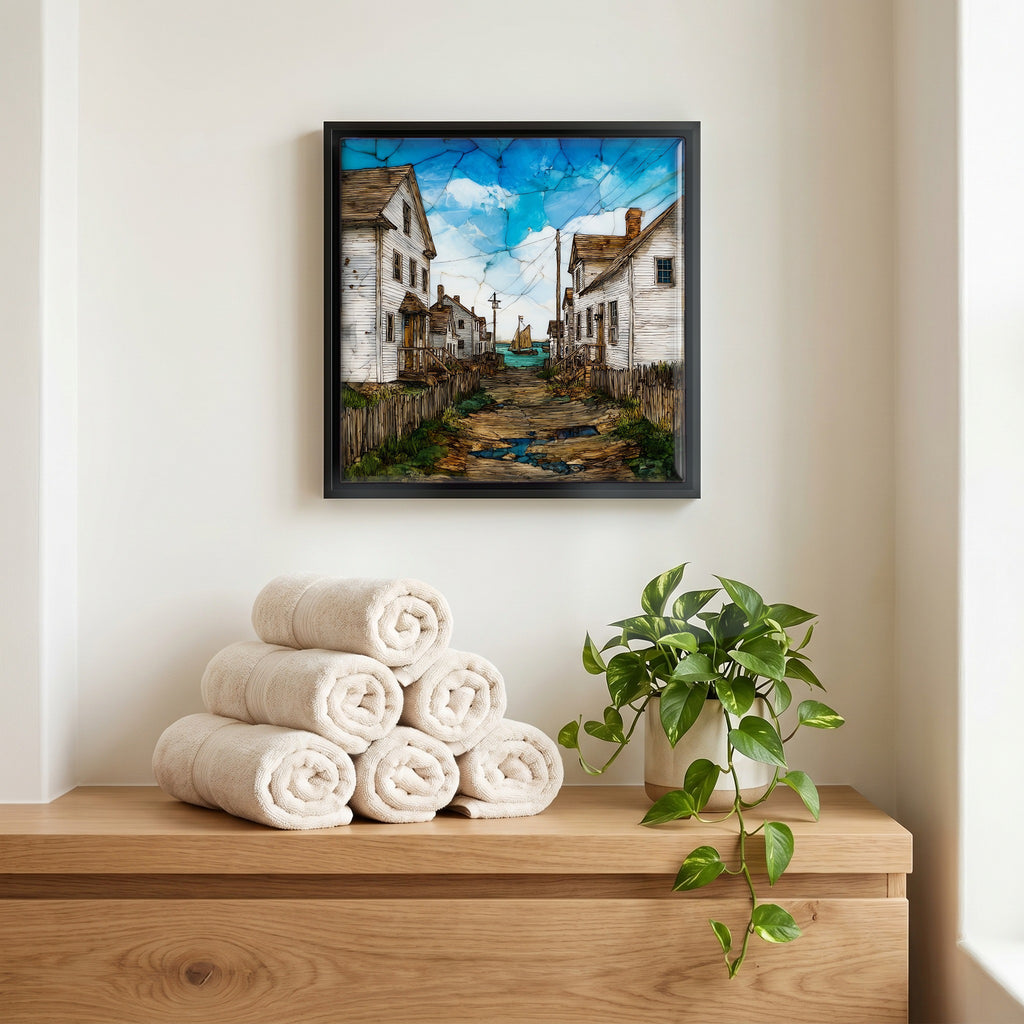 A quiet corner of the bath.