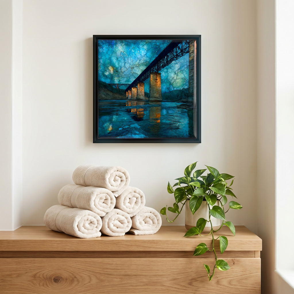 A quiet corner of the bath.