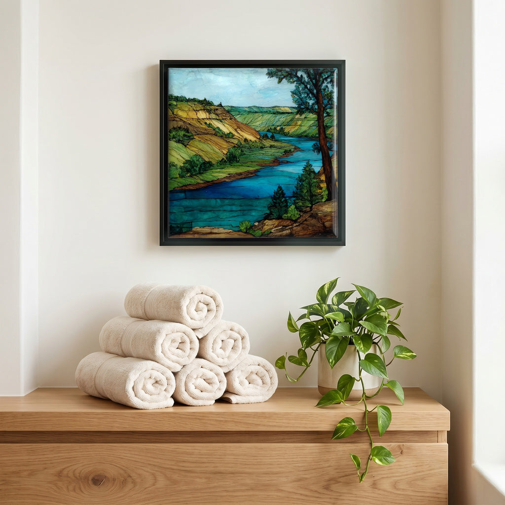 A quiet corner of the bath.