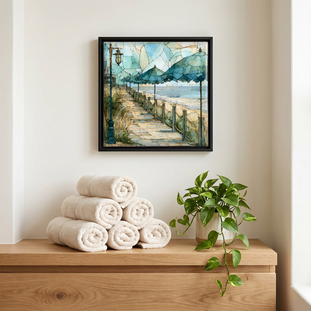 A quiet corner of the bath.