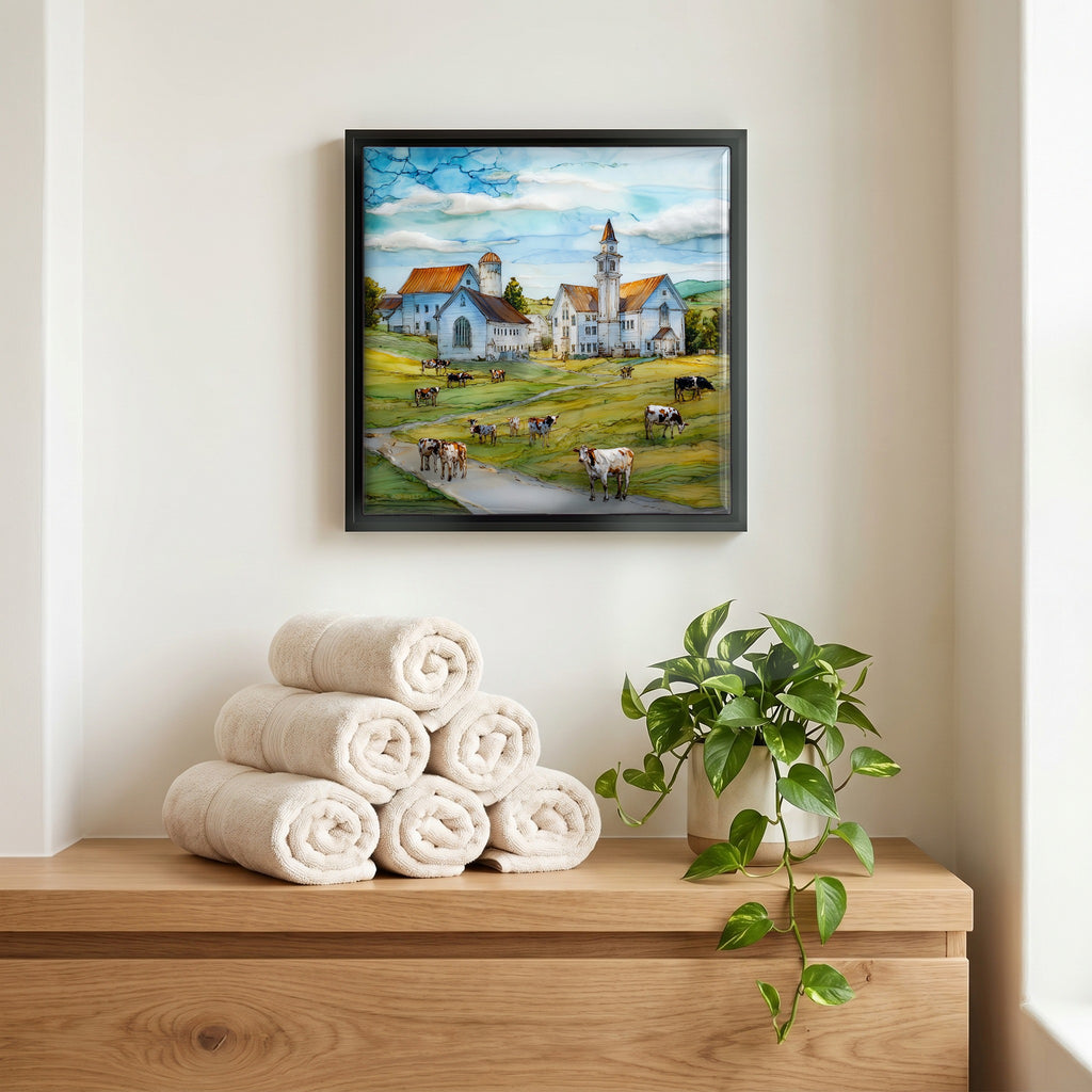 A quiet corner of the bath.