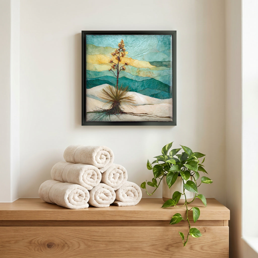 A quiet corner of the bath.