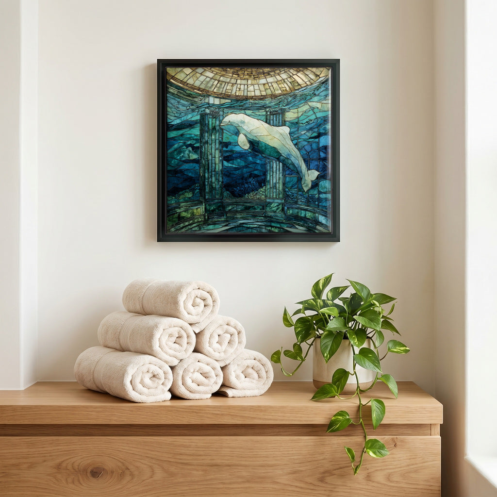 A quiet corner of the bath.