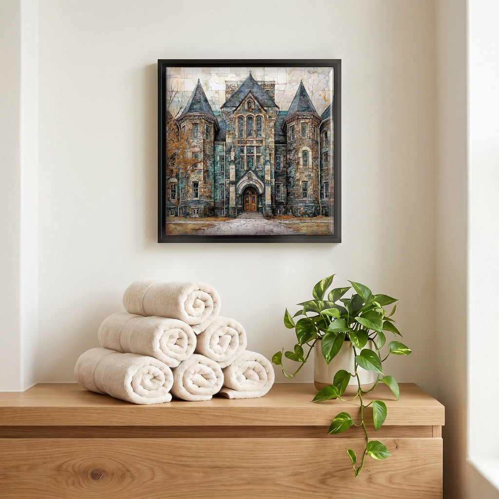 A quiet corner of the bath.