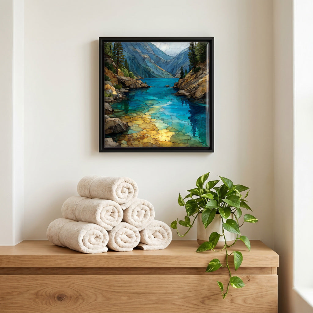 A quiet corner of the bath.