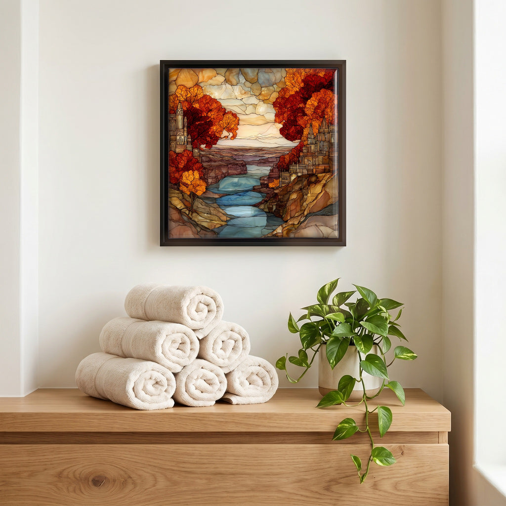 A quiet corner of the bath.